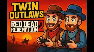 In the wild west with my twin