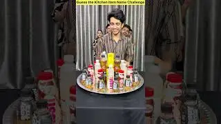 Guess the Kitchen Item Name Challenge | Indoor Games | Arshan N Team