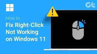 Как исправить неработающий щелчок правой кнопкой мыши в Windows 11 | Не работает щелчок правой кн...