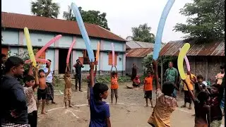 Amazing rocket balloon bursting game || EXTREME BALLOON BATTLE 🎈💦