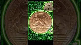 Coin errors worth money ! #shortsfeed #shorts #gold #silver #coins #coin #short #fy #makemoneyonline