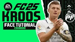 EA FC 25 Toni Kroos FACE CRANIUM -  Pro Clubs Face Creation - CAREER MODE - LOOKALIKE REAL MADRID