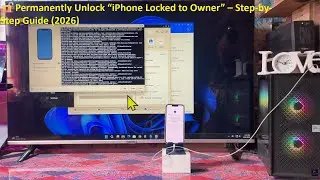 🔓 FREE Unlock iPhone Locked to Owner (2026) | Easy iCloud Bypass Without Apple ID or Password✅