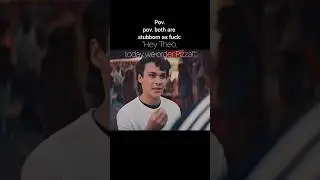 Mattheo Riddle & Theodore Nott having a fight