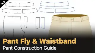 Fly Cutting Direction Chanes Your Pant Closure: What Is The Correct Way? [Pattern Making Tutorial]