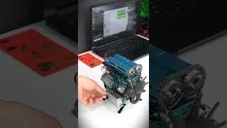 Building A Inline 4-cylinder Engine Model With Supercharger #enginemodelkit #diy #engine #v8engine
