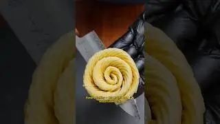 4 Genius Ways to Cut a Banana 🍌 | Satisfying & Creative! #foodart #shorts