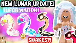 ADOPT ME LUNAR NEW YEAR!🧧NEW SNAKE PETS + UPDATE INFO!🐍😮#adoptmeroblox #preppyadoptme #preppyroblox