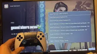 PS5: Как выбрать версию GTA 5 для PS4 или PS5! (Кросс-генерация)