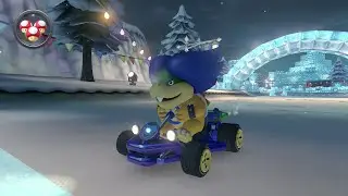 MK8  - angular velocity test part 5: autodrifting - outward drifting vehicles