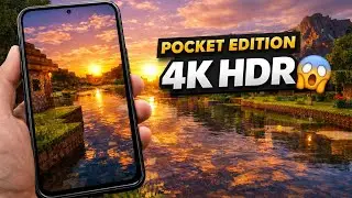 Minecraft PE Ultra Graphics 2026 | 4K HDR Mobile Gameplay🤯#Minecraft pe #Minecraft #4KGameplay
