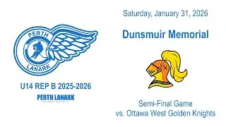 [LIVE] PLW vs. Ottawa West Golden Knights- January 31, 2026