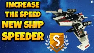 Как набрать максимальную скорость на новом корабле Speeder No Man's Sky Fractal 2023