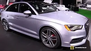 2016 Audi S3 Technik - Exterior and Interior - Walkaround 2016 Montreal Auto Show