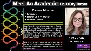 Meet a Chemistry Academic 2020 - Chemical Education - Dr. Kristy Turner