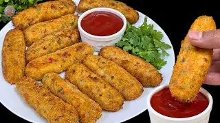 Crispy Chicken Malai Roll | Easy Quick Iftar Dawat Special | Chicken Malai Roll