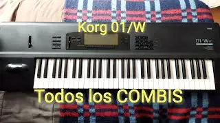 Sonidos de fábrica Korg 01/W (COMBIS)