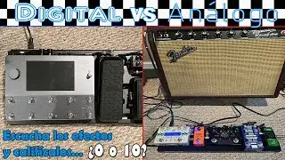Quad Cortex vs Pedales Análogos (Mano a Mano)