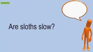 Are Sloths Slow?