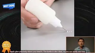 4001241513452 30ml Empty Glue Bottle with Needle Precision Tip Applicator Bottle for