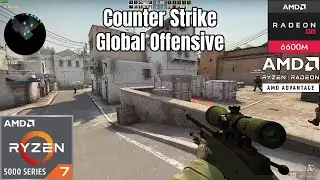 CS:GO Ultra Settings Gameplay on HP Omen 16.1 - AMD Advantage - Radeon RX 6600M 8GB - 1080p 60FPS