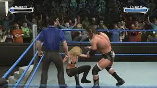 WWE TRIPLE H PEDIGREE ON FEMALE WRESTLERS | TRIPLE H PEDIGREE | DIVAS