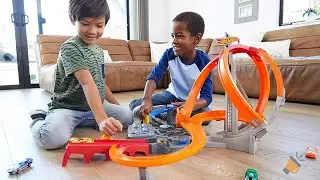 Pista carreras Hot Wheels Torbellino