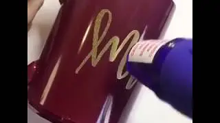Gold Mug Embossing