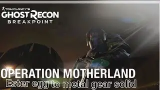 Ghost Recon breakpoint Easter egg to metal gear solid and a picture of nomad team from wildlands