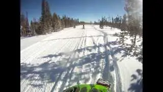Snowy Range Snowmobiling Arctic Cat M8