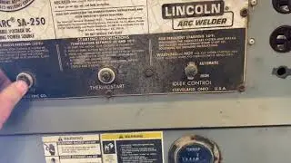 Lincoln Electric SA-250 Diesel Welder - #3214