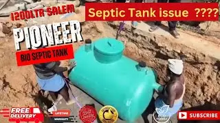 Pioneer #bioseptictank 1200ltr #salem installation/ How to fix #biotank/#septictank