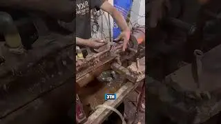 Как делают трубы в Пакистане без машин 😱