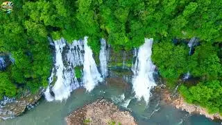 ⭐ Peaceful Mountain Village Ambience | Waterfall Mist, River Sounds & Relaxing Music