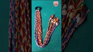 Trending boho hair accessories| |#shorts#diy#navratri#hair#youtubchannel