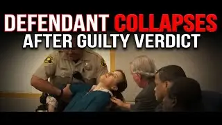 Defendant collapses in court after guilty verdict