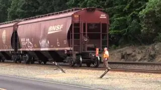 End Of Train Device Hooked Up To Train 6-24-15