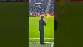 Marcelino s'est fait copieusement insult&eacute; durant le match par les supporters marseillais 🤬 #reel #om