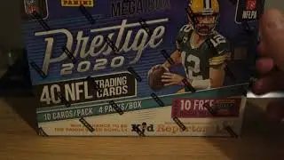 2020 Panini Prestige Football Mega Box Opening - 2 Hits!