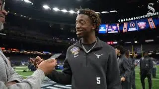 Texas football at Sugar Bowl Media Day before 2024 CFP semifinal