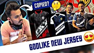 Godlike eSports New Jersey 😍 - Copied ? GodL Amar React @GodLikeEsportss @PUBGMOBILEEsports