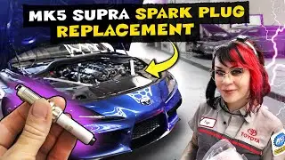 How to Replace the Spark Plugs on Mk5/A90 Supra - BMW B58 Engine #AutoDIY #Mk5Supra #B58 #CarTips