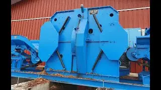 Valonkone VK26M in Finland complete debarking Process Part 2