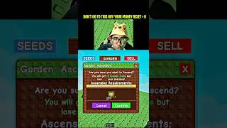 IQ -999999999 Be Careful Don't Go to Ascend Shop Your Sheckles Turn 0 at Grow a Garden But ...