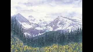 Wilderness Watercolors demo of 