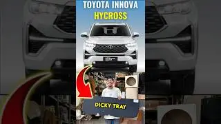 Innova Hycross Tray | Innova boot tray | Car dicky tray | Car boot tray | Rajvir Car Hub #shorts
