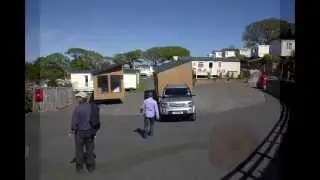 Moving a Boston Lodge @ Tree Tops Caravan Park