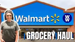 BIG WW WALMART GROCERY HAUL FOR WEIGHT LOSS - WEIGHT WATCHERS POINTS INCLUDED!