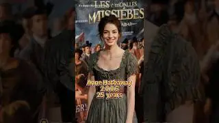 Anne Hathaway Changes Through the Years AI Tribute#youtubeshorts #shorts #annehathway