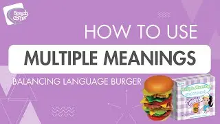 Multiple Meaning Words &ndash; Balancing Burger Companion Cards